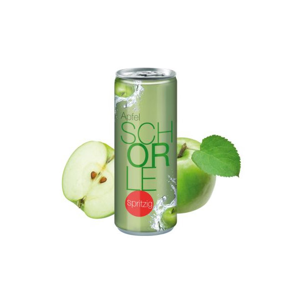 250 ml Apfelspritzer - Fullbody transparent