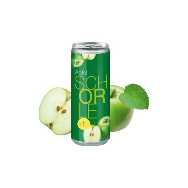 250 ml Apfelschorle "still" - Eco Label (Pfandfrei)