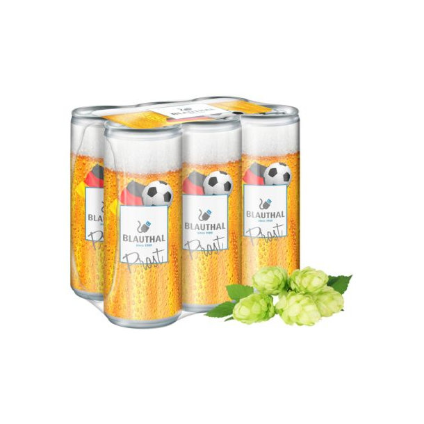 250 ml Bier - Body Label - Sixpack (außerh. Deutschlands)