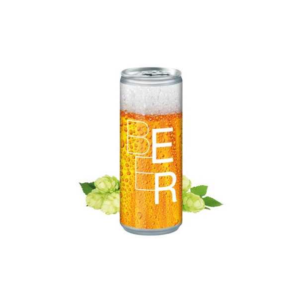 250 ml Bier - Eco Label (außerh. Deutschlands)