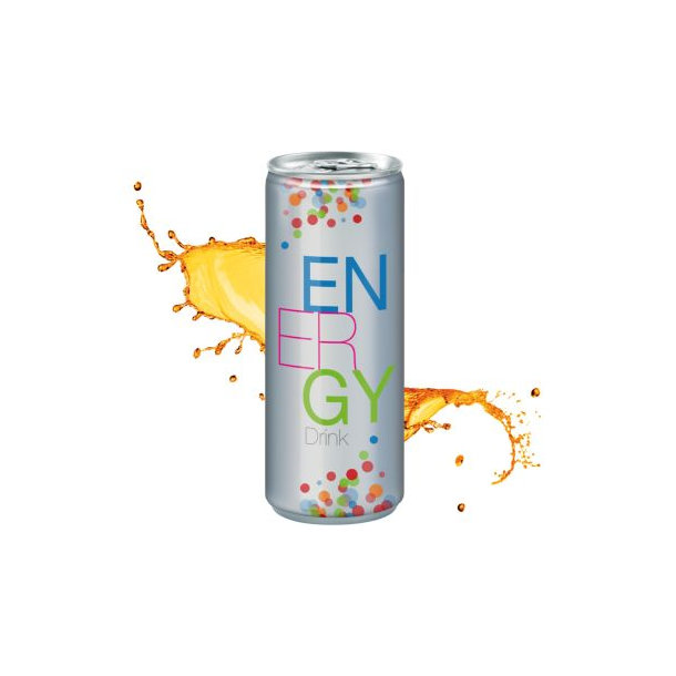 250 ml Energy Drink - Fullbody transparent (außerh. Deutschlands)