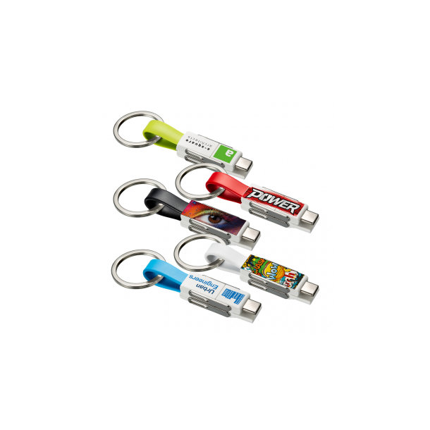 4-in-1 Ladekabel REFLECTS-MIXCO II incl. All over printveredeltes Muster