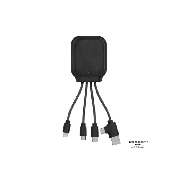 4001 | Xoopar Iné Gamma NFC Powerbank with Charging cables 3000mAh 