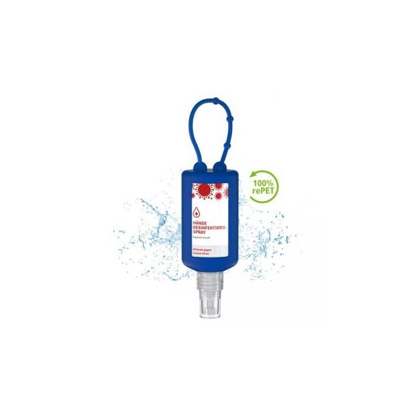 50 ml Bumper blau - Hände-Desinfektionsspray (DIN EN 1500) - Body Label
