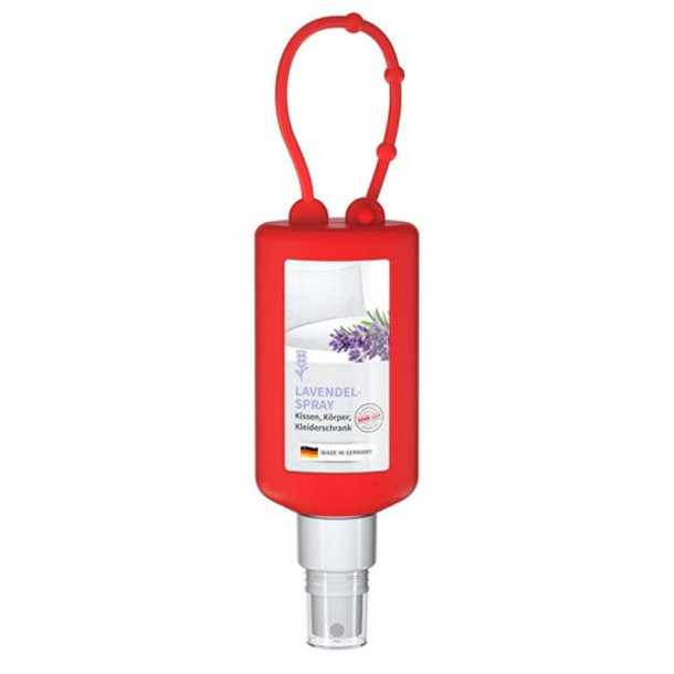 50 ml Bumper rot  - Lavendel-Spray - Body Label
