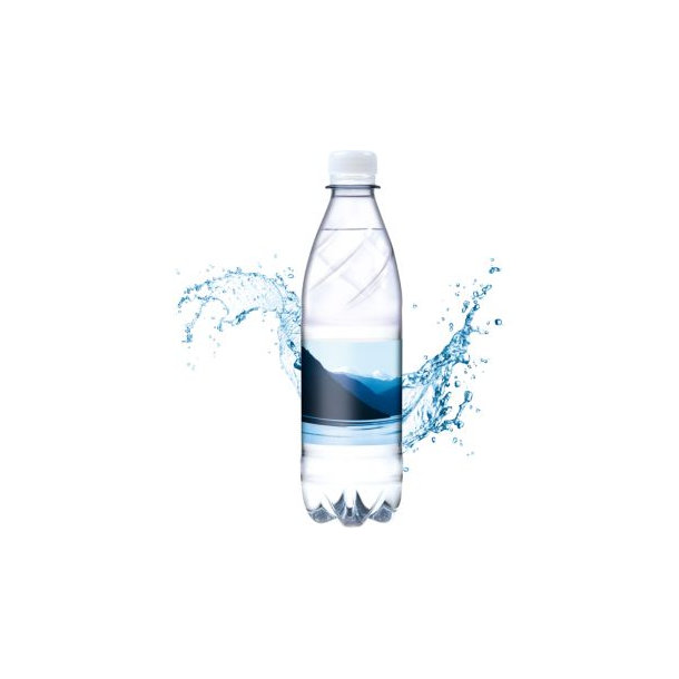 500 ml Tafelwasser, sanft prickelnd (Flasche Budget) - Eco Label
