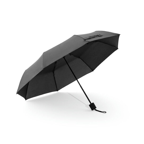 AIDEN. Regenschirm 21", aus recyceltem Polyester (100% rPET) Pongee 190T, in 3 Teile faltbar