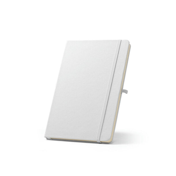 ANNE SUB. A5 Notizbuch aus recyceltem 300D-Polyester (100% rPET), ideal für die Sublimationspersonalisierung