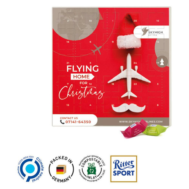 Adventskalender quadratisch
