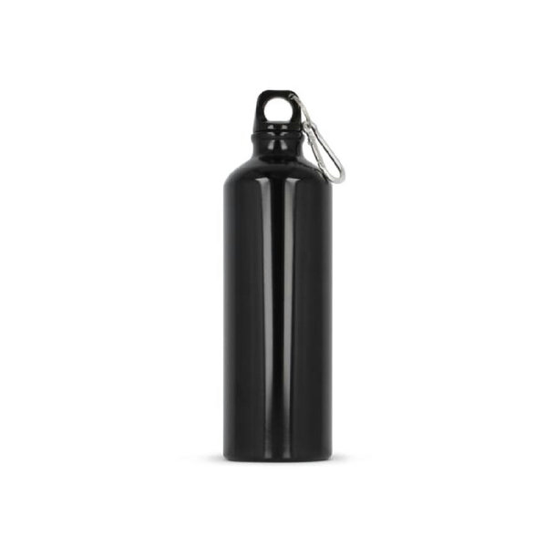 Aluminium Wasserflasche mit Karabiner 750ml
