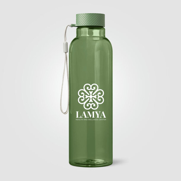 Aura rPET Trinkflasche mit Handschlaufe - 710 ml