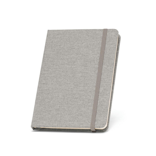 BOYD. A5 Notizbuch aus recyceltem Polyester (100% rPET) mit linierten Blättern