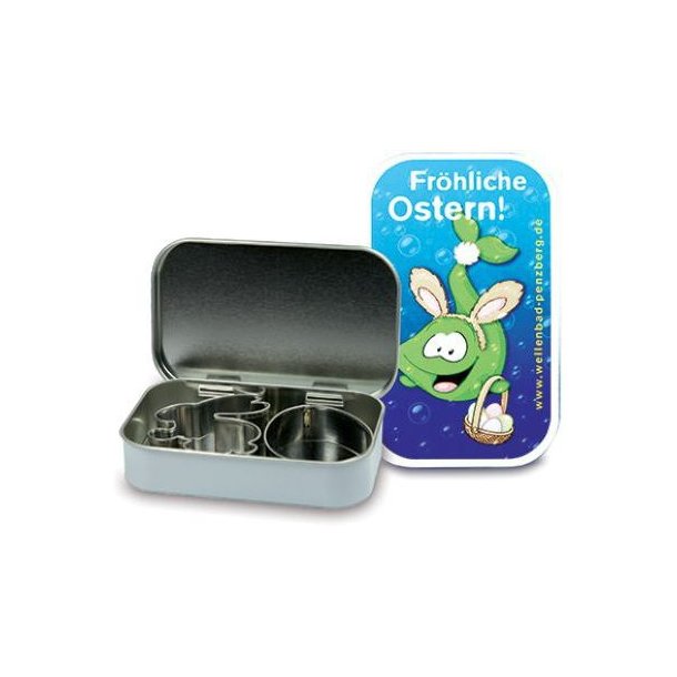 Backförmchen-Set mit Backrezepten weiss