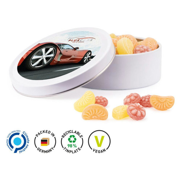 Bonbondose Fresh, verschiedene Sorten