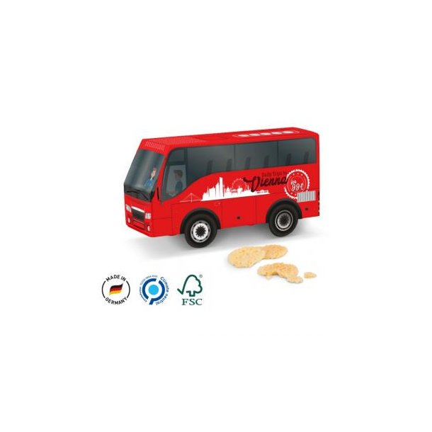 Bus Präsent Käse Chips