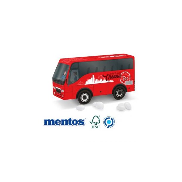 Bus Präsent Mentos Kaudragee