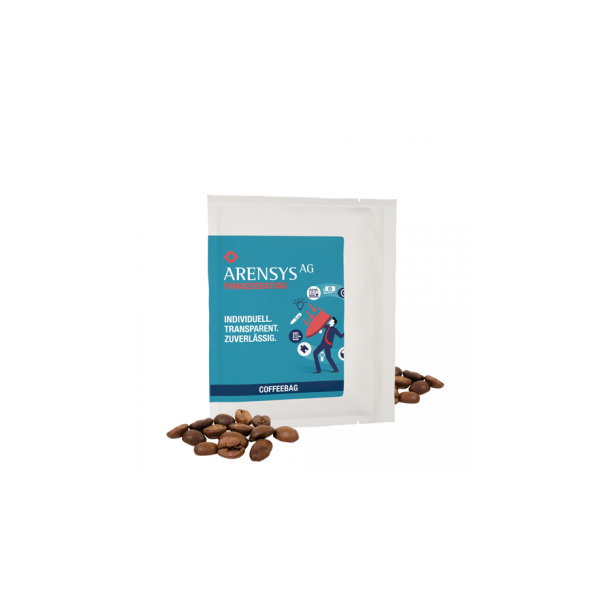 CoffeeBag - World Trip (Stark) - Individual Design, weiß