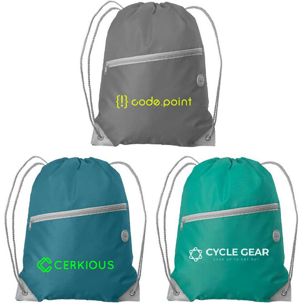 Daypack - Rucksack aus rPET mit Kordelzug