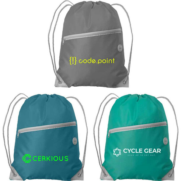 Daypack - Rucksack aus rPET mit Kordelzug