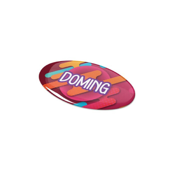Doming Oval 40x20 mm