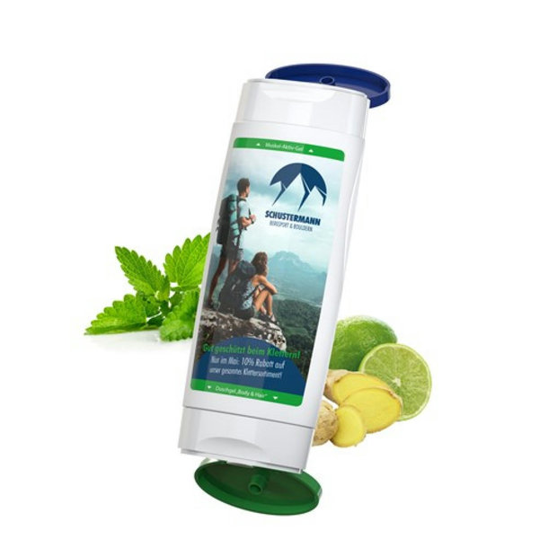 DuoPack Sportgel + Duschgel Ingwer-Limette (2 x 50 ml)