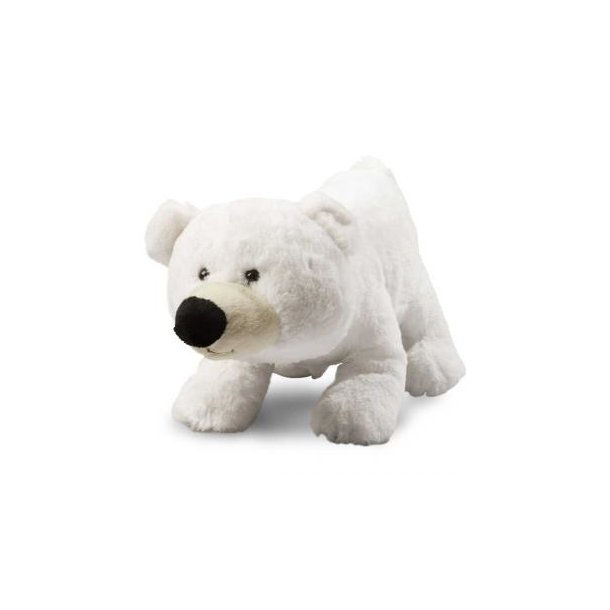 Eisbär Freddy|Plüsch Eisbär Freddy ist aus superweichem Plüsch gefertigt.