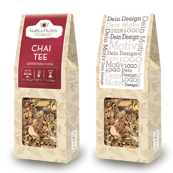 Faltschachtel - Chai Gewürzmischung - 22,5 g