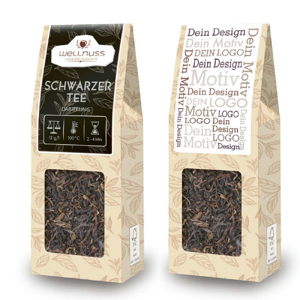 Faltschachtel - Schwarzer Tee Darjeeling - 22,5 g