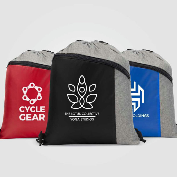 Geneva - Kordelzug-Rucksack aus 210D Polyester