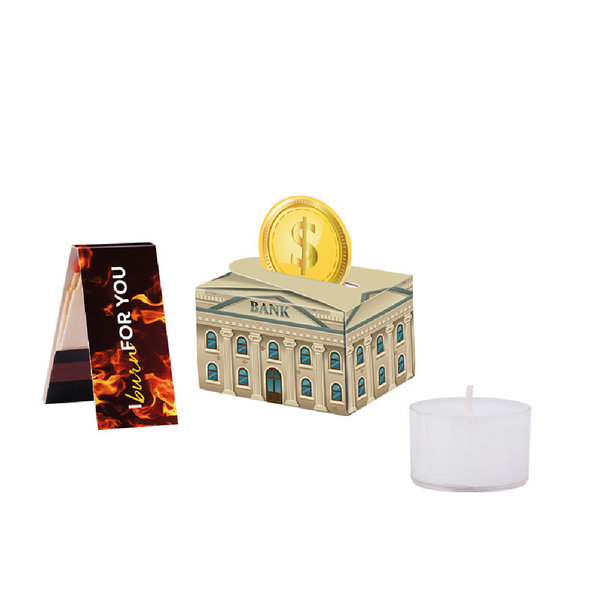 Geschenkbox Mini Teelicht