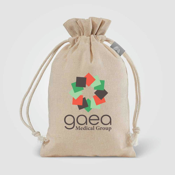 Geschenktasche Small aus recycelter Baumwolle (105 g/m²)