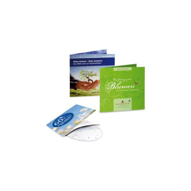Green-Card Margerite - Digitaldruck 4/4c 