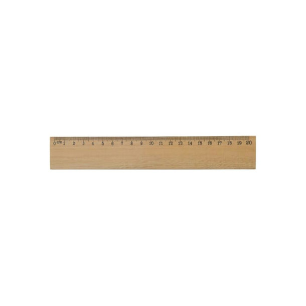 Holzlineal 20cm