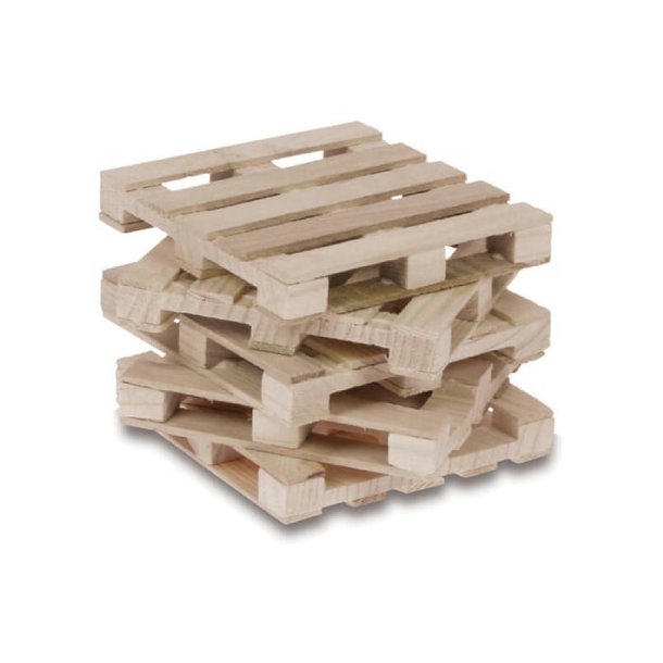Holzpalette für Zettelblock