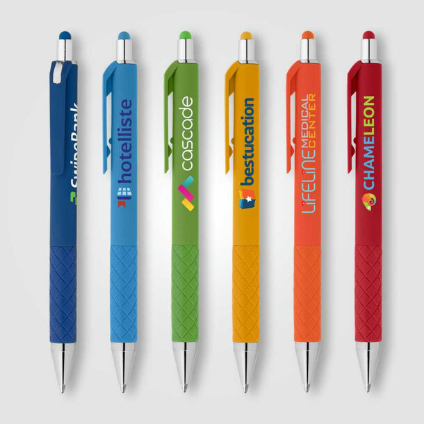 Islander Bright Click-Gelschreiber - m/Stylus 