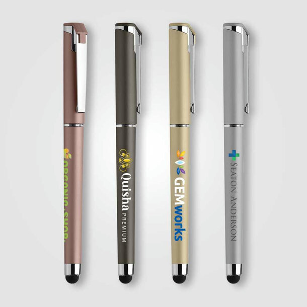 Islander Softy Metallic Gelschreiber - m/Stylus