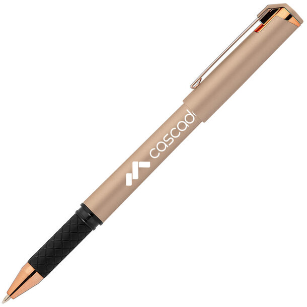 Islander Softy Roségold Designer Metallic Gelschreiber - m/Stylus