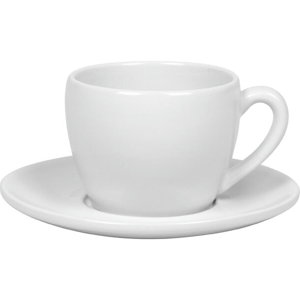 KÖNITZ Porzellan Becher / Tasse mit Untertasse Coffee Bar FIVE