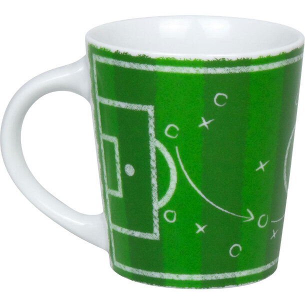 KÖNITZ Porzellan Tasse KC134 Fußball - Taktik