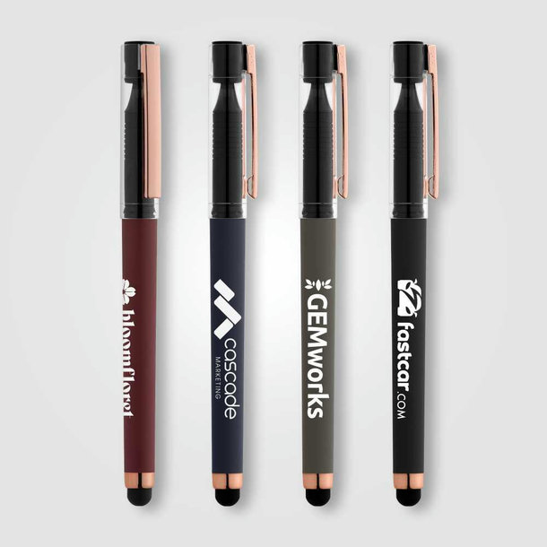 Kappa Softy Roségold Gelschreiber - m/Stylus