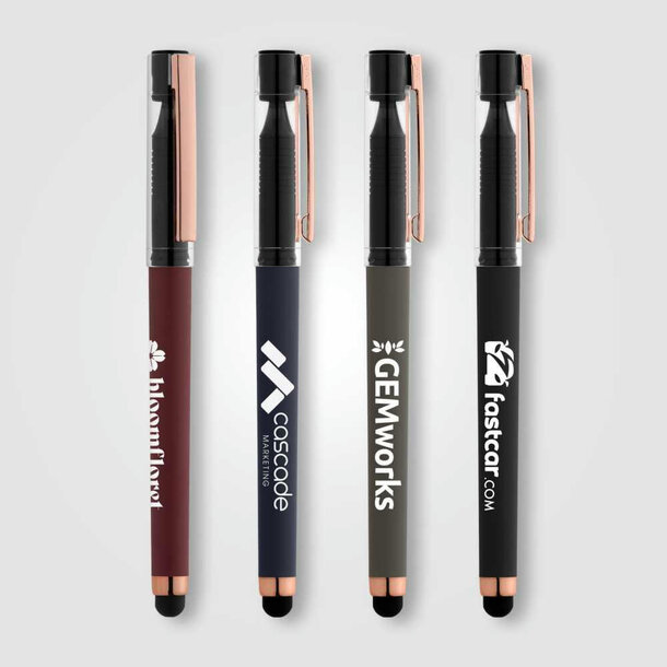 Kappa Softy Roségold Gelschreiber - m/Stylus