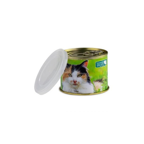 Katzen-Leckerli-Konserve mit Deckel