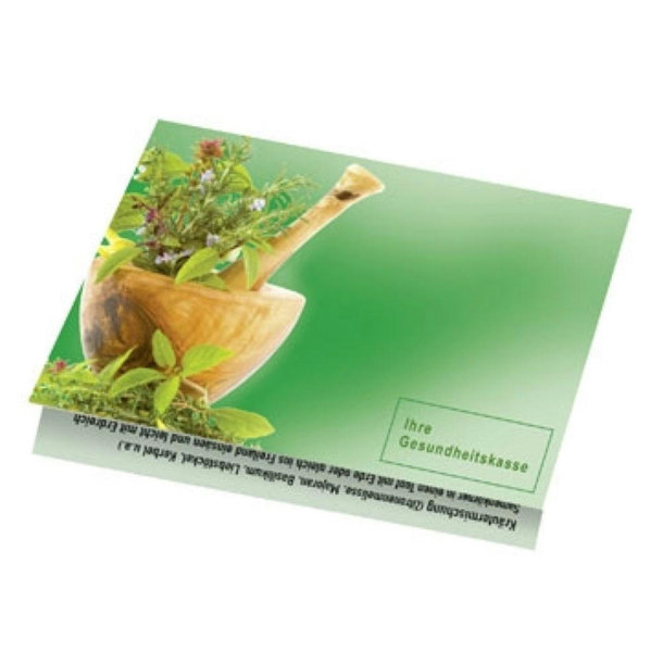 Klappkärtchen Kräuter