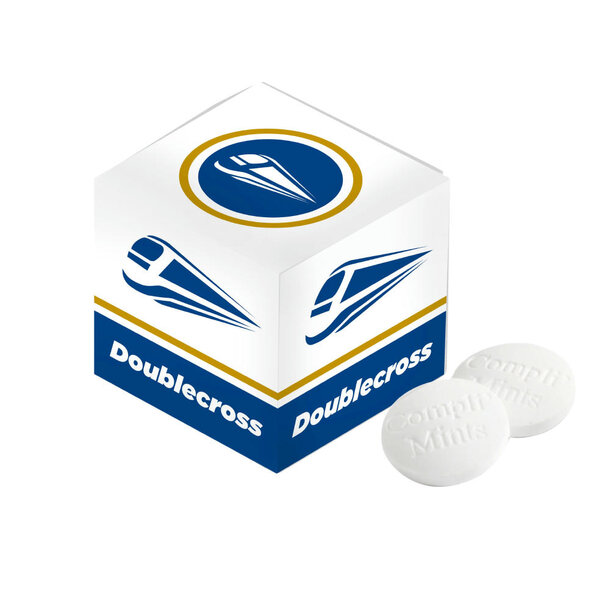 Kleine Box mit Compli\'mints