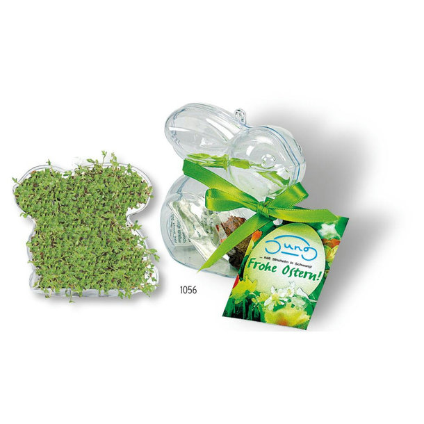 Kresse-Hase Frohe Ostern