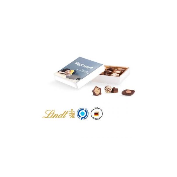 Lindt Mini Pralinés Kopf leer?