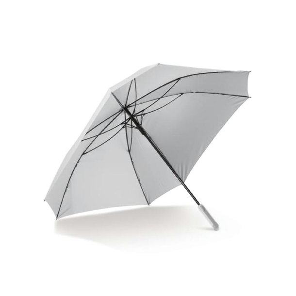 Luxus 27” quadratischer Regenschirm mit Hülle
