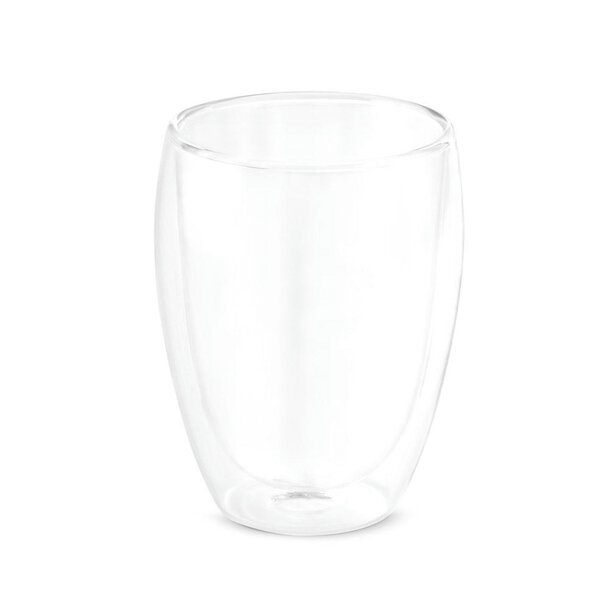 MACHIATO DUO. Set aus 2 Borosilikatglas bechern