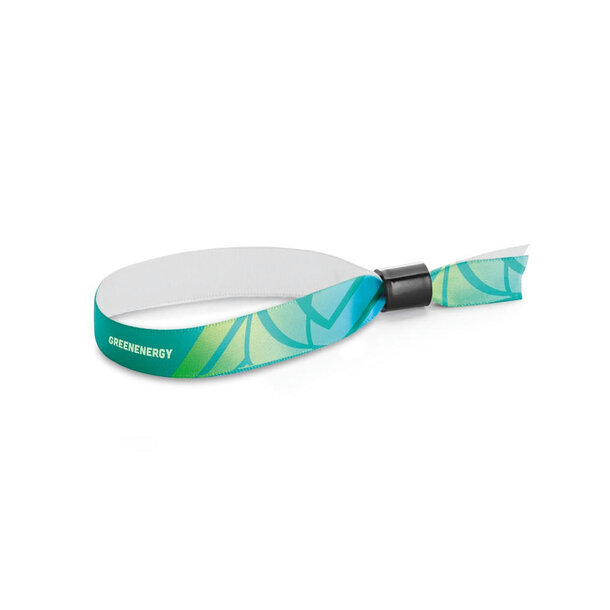 MENDOZA. SET Lanyard SUBLIMATION Slim I (15 mm) Polyesterarmband mit Sicherheitsverschluss