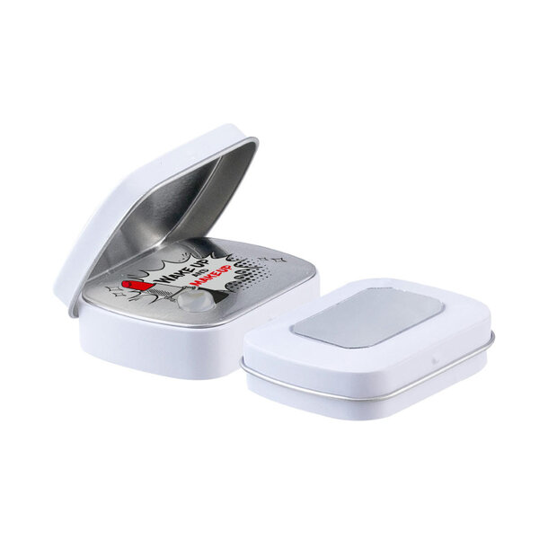 Mini Klappdeckeldose mit Spiegel